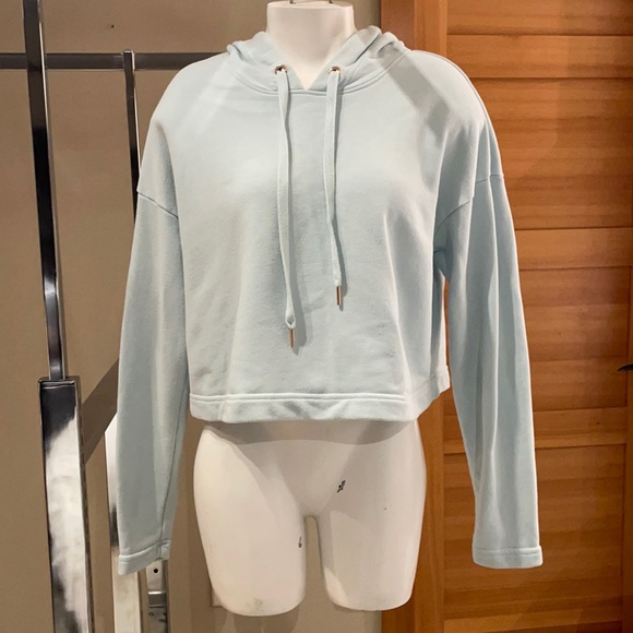 Ella Moss Women's Elise Crop Hooded Sweatshirt - Picture 3 of 4